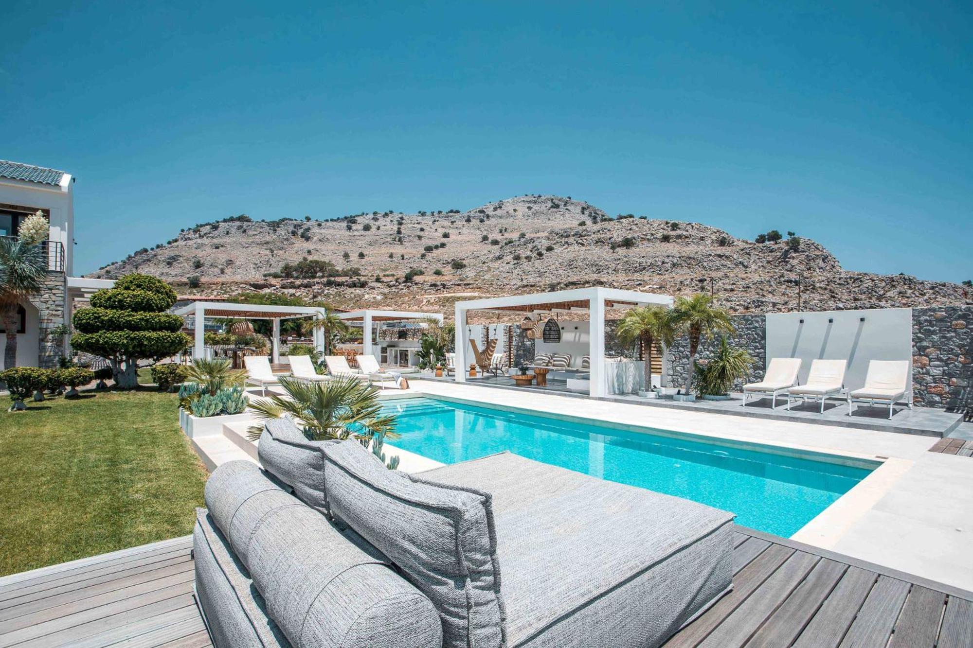 Oneiro Villa - Voted The Best Villa In Rhodes, Greece! Pefki Eksteriør billede